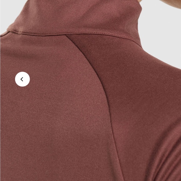 Gymshark 1/4 Zip Slim Fit Workout Top - Picture 5 of 6